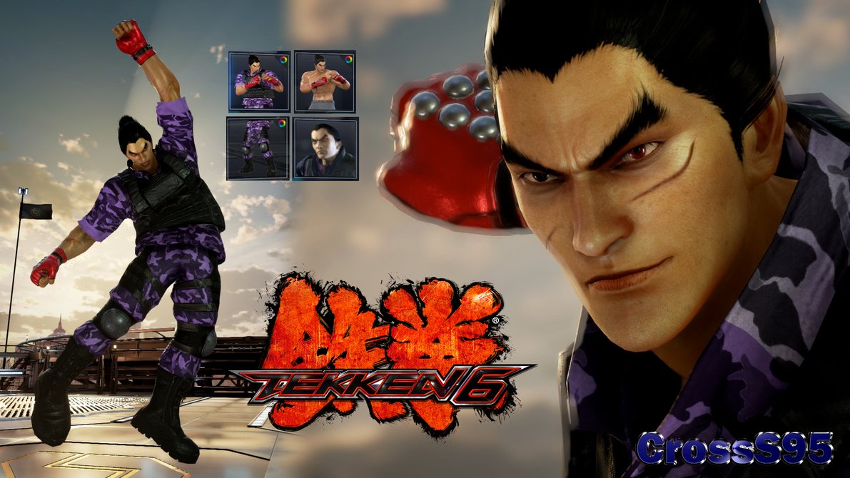 kazuya mishima-tekken 6 military outfit