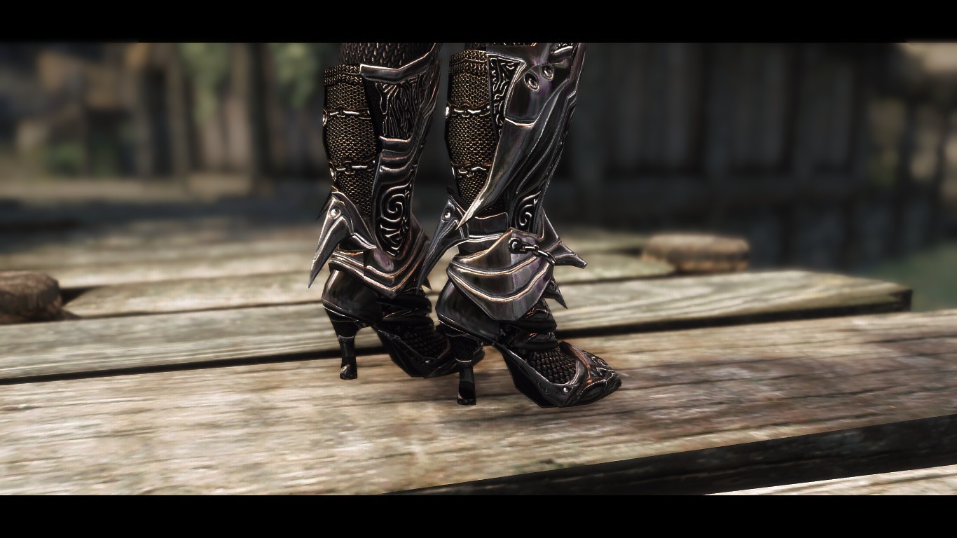 Daedric Chainmail Cbbe Sse Bodyslide V Mod Dm Mod