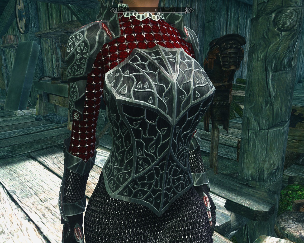 Weird daedric armor with CBBE Bodyslide下载 V1 112CBBE版本 上古卷轴5天际 Mod下载