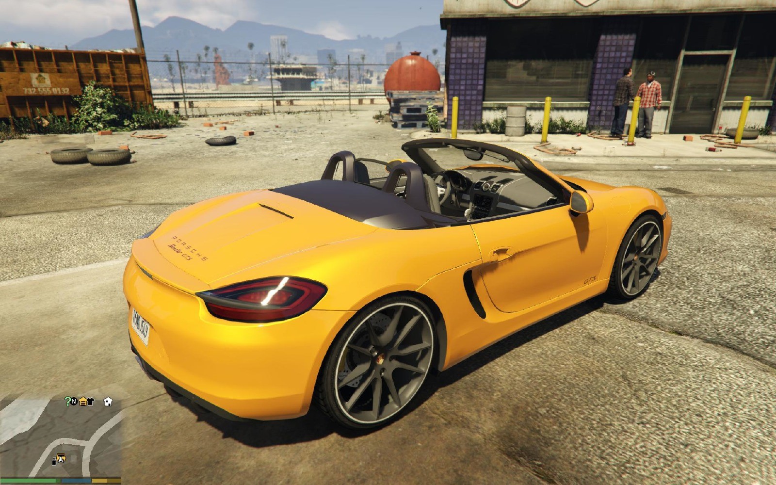 侠盗猎车手5 保时捷boxster gts mod