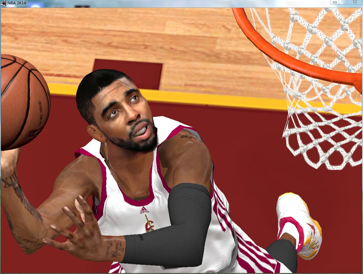 nba2k14凯里欧文面补