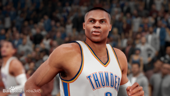 nba2k16雷霆超巨拉塞尔威斯布鲁克超清面补