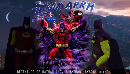 Zur En Arrh蝙蝠侠为Meth0d's蝙蝠侠公司翻新