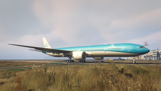波音777-300ER的荷航（新颜色）制服