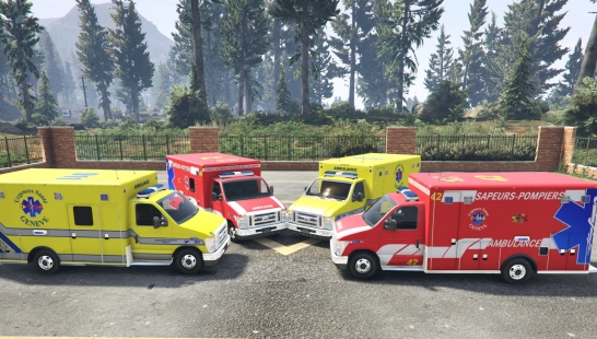 福特E450救护车-瑞士GE