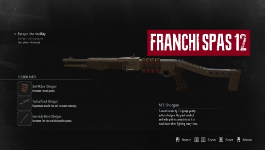 Franchi SPAS 12（霰弹枪）