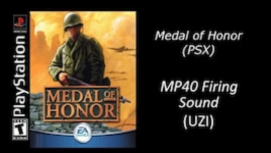 荣誉勋章（PSX）-MP-40射击声（UZI）
