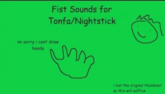 Tonfa / Nightstick的拳头声音