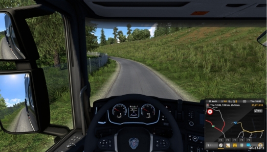 欧洲卡车模拟2 v1.44.1.1s 77DLC 免安装版【百度下载】