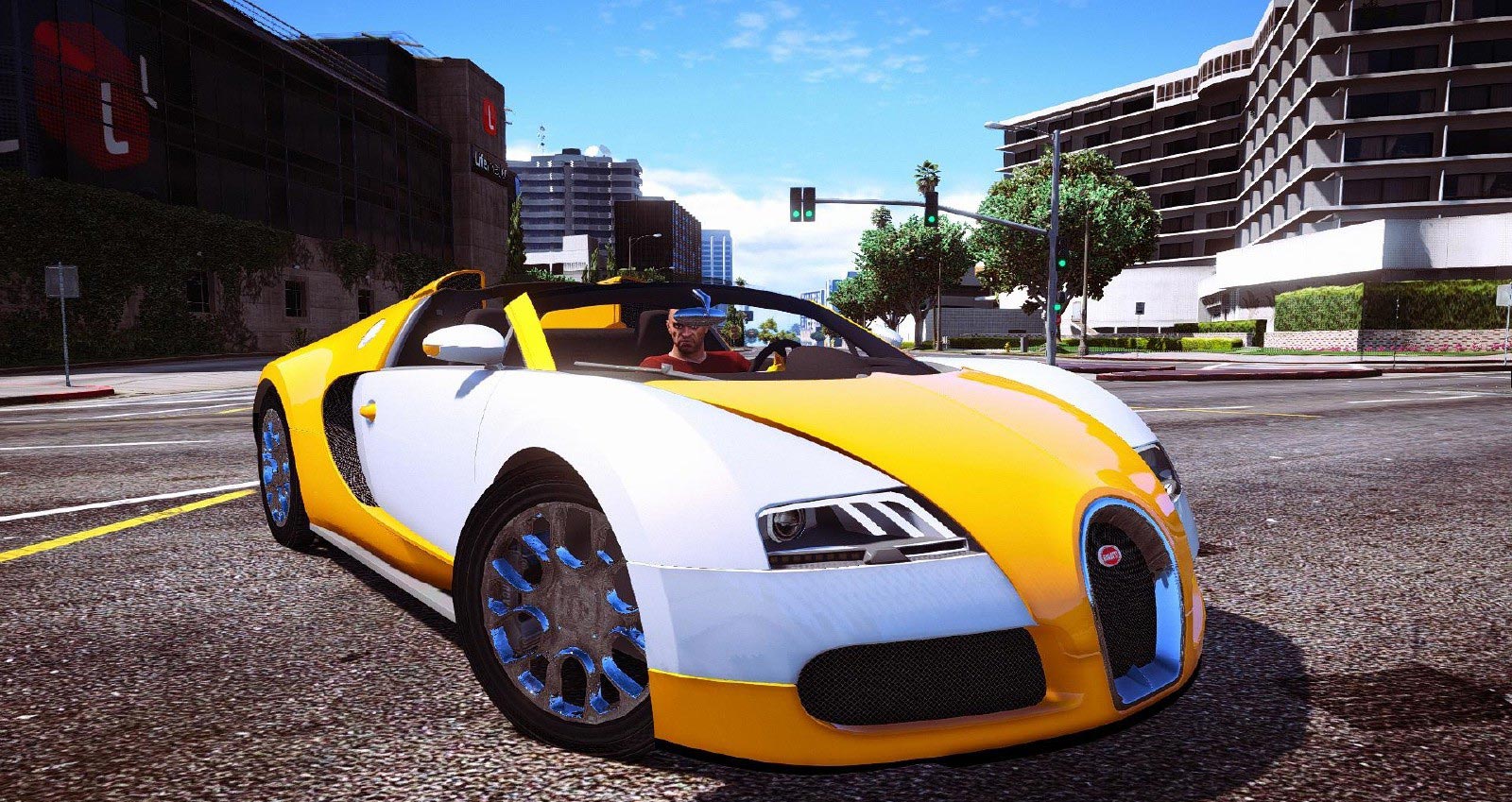 侠盗猎车手5 布加迪威龙mod