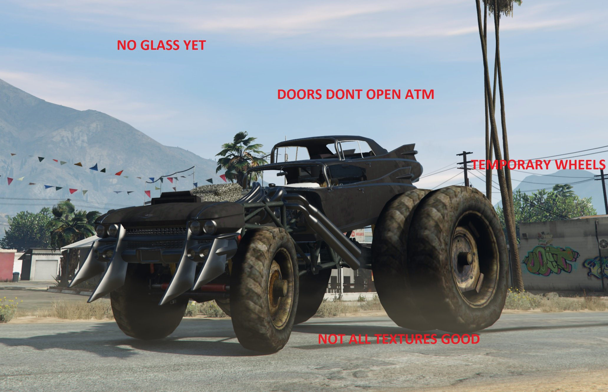 侠盗猎车手5  疯狂麦克斯巨型gigahorse车mod