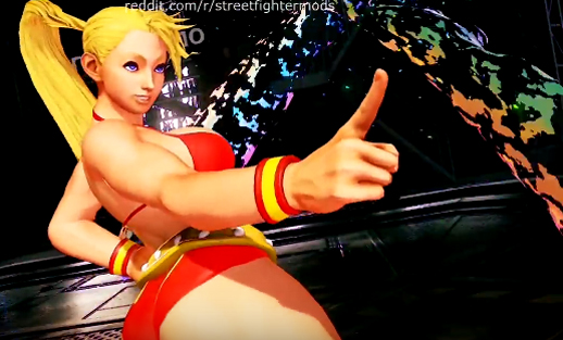 街头霸王5 七川美华红色旋风服装mod