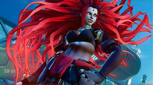 街头霸王5 朱莉红色特效mod