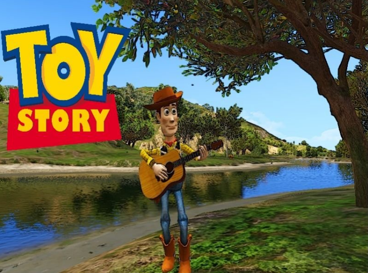 侠盗猎车5 玩具总动员牛仔伍迪mod