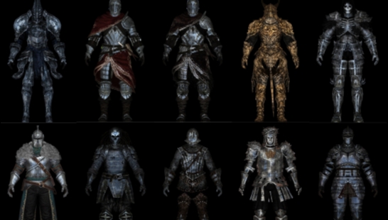 Dark Souls 2 Armor pack Retouched v1.1