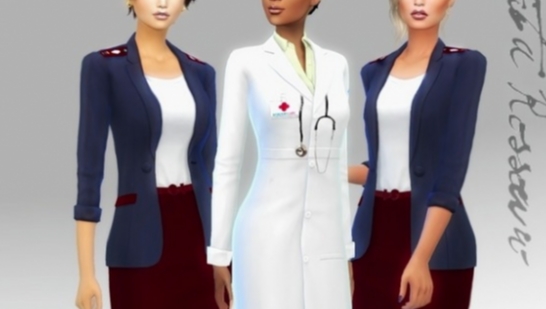 Hospital Staff outfits 医院工作人员服装
