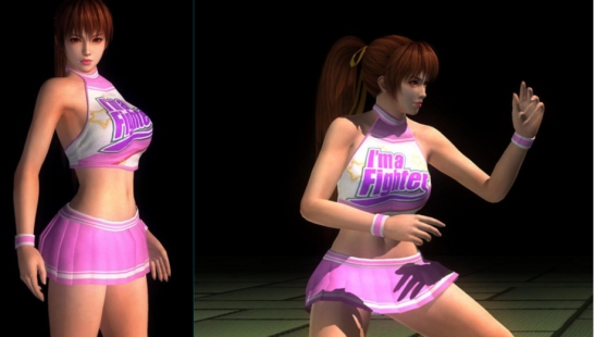 kasumi dlc 009 shortskirt custom bounce bigger bre