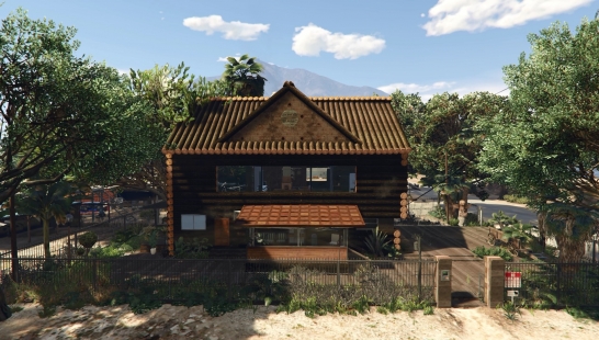  Trevor's Log House