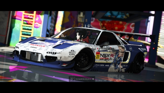 Honda nsx itasha