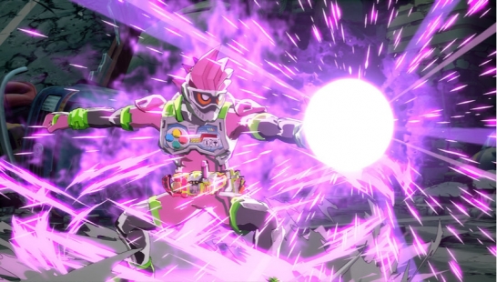 DBFZ Captain Ginyu as Kamen Rider Ex-Aid by 