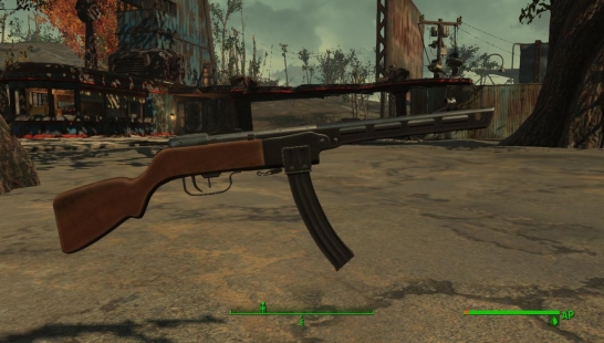 辐射4 Ppsh 41 独立冲锋枪 Mod V1 8 下载 3dm Mod站