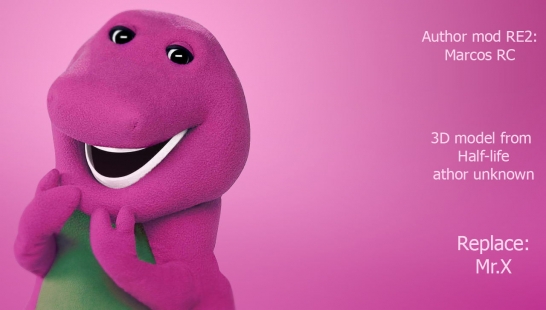 恐龙巴尼取代暴君