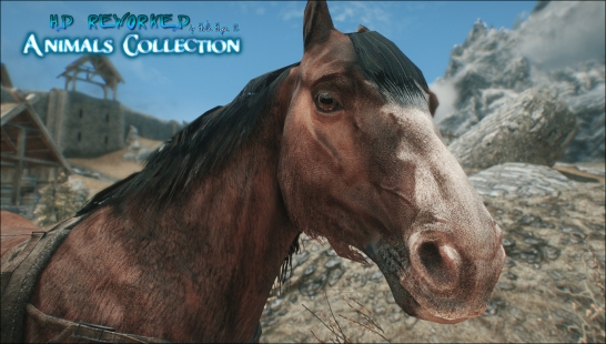 Hd Reworked Horses 高清改造马下载 V1 0版本 上古卷轴5 天际mod下载 3dm Mod站