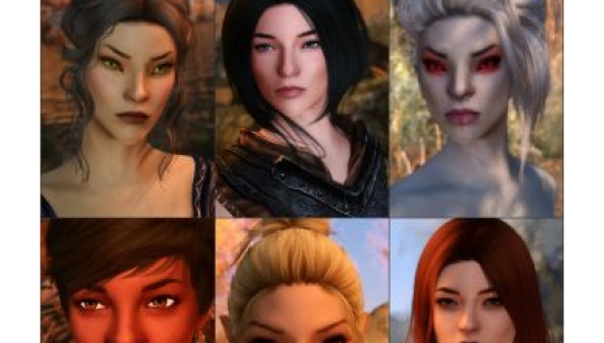 skyrim total character makeover