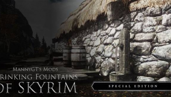 Skyrim Sse的饮水机下载 V1 4版本 上古卷轴5 重置版mod下载 3dm Mod站