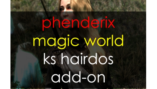 Phenderix魔法世界-KS发型附加组件