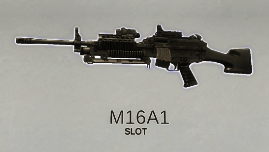 替换黑色M16A1步枪.
