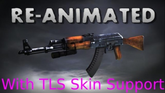 Paysus 的 AK-47 第一人称动画使用 TLS 皮肤支持重新制作