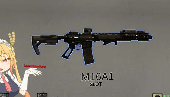 替换M-16为战术AR-15