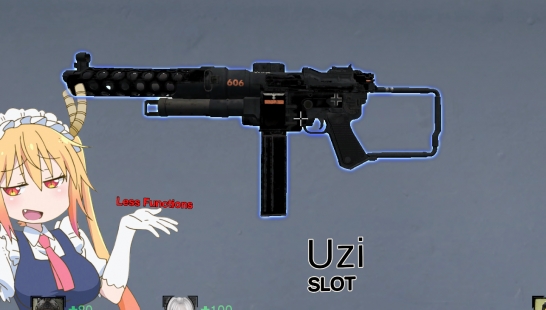 替换冲锋枪UZI1