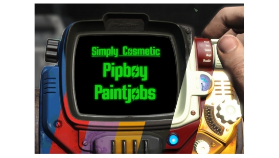 简单的化妆 Pipboy Paintjobs