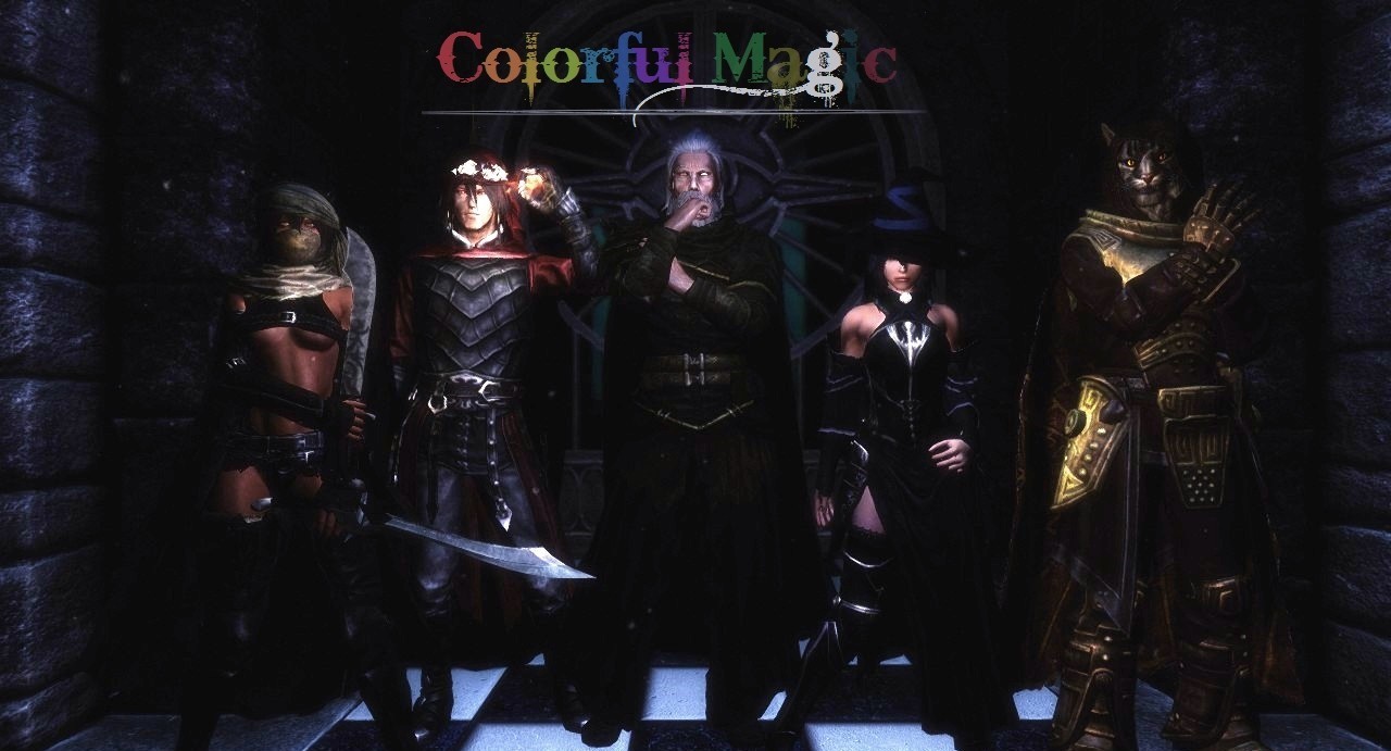 上古卷轴5：天际七彩魔法Colorful Magic 1.26 Mod V1.26 下载- 3DM Mod站