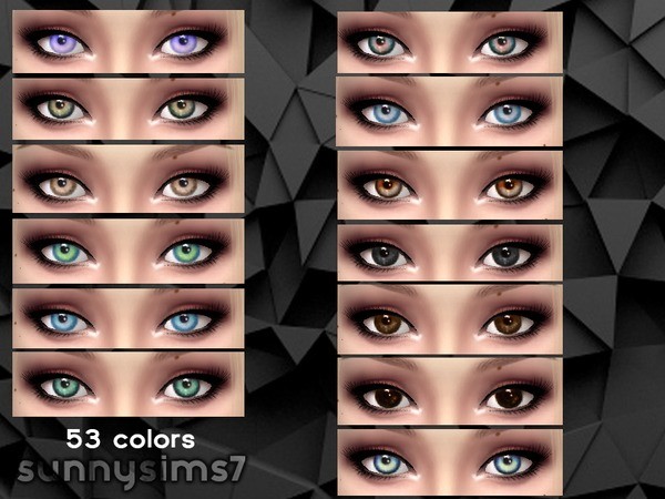 Sims 4 Eyes 眼睛