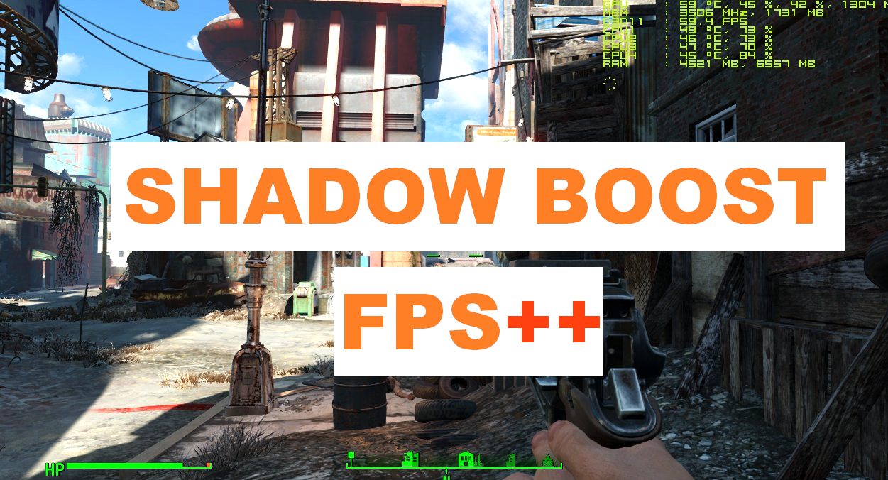 FPS Dynamic Shadows - Shadow Boost 阴影优化补丁下载_V1.0版本_辐射4 Mod下载-3DM MOD站