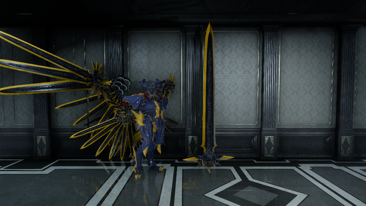 最终幻想15 武器 sword of bahamut (one hand) 截图