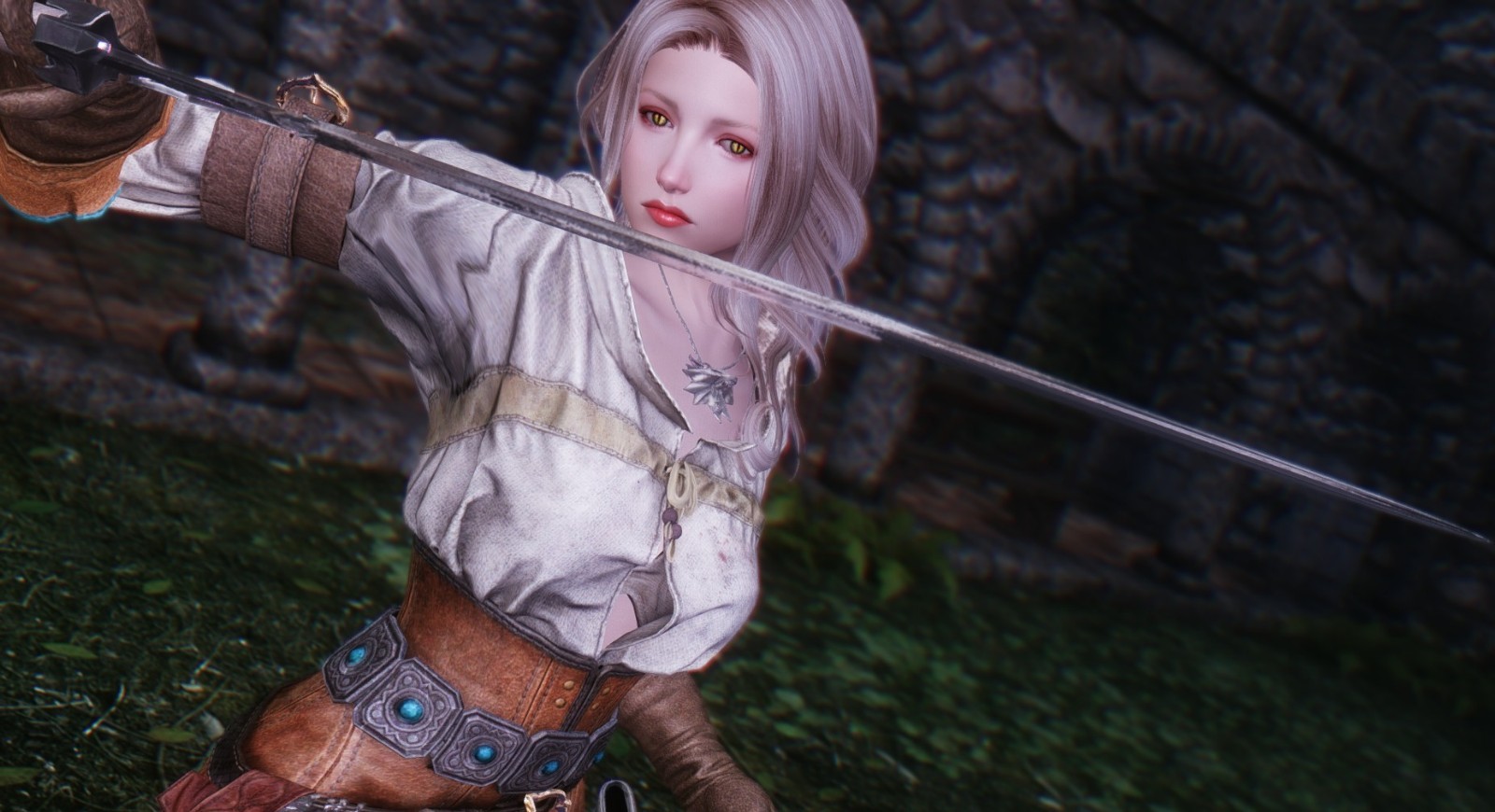 上古卷轴5:天际 npc美化  瑟拉娜暗夜公主美化 截图