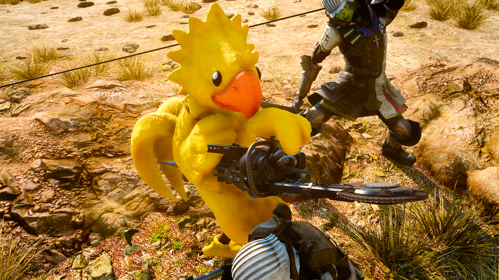 最终幻想15 角色 陆行鸟服装(用于prompto) 截图