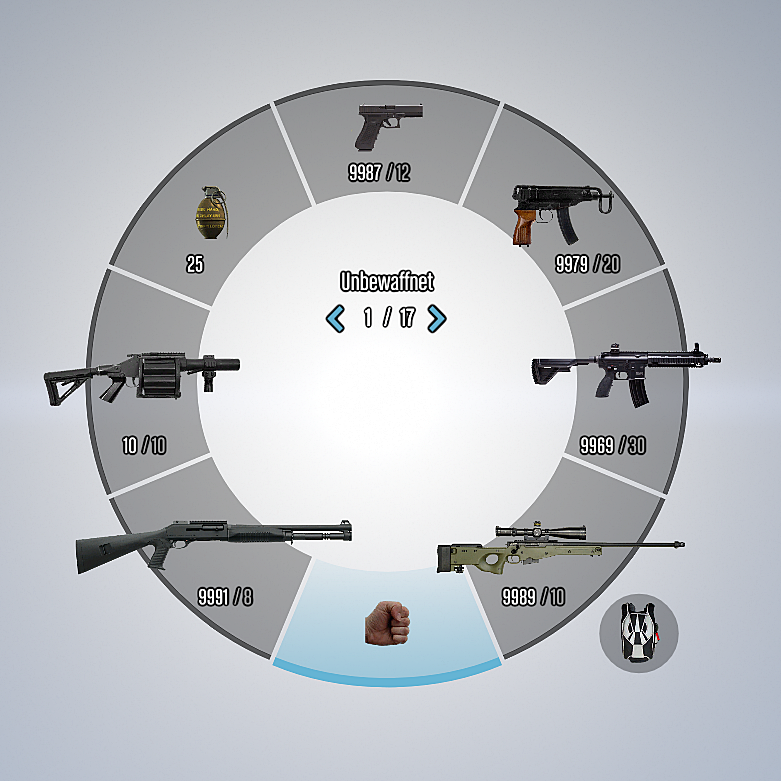 sniper rifle is now arctic warfarecarbine rifle is now h&k hk416