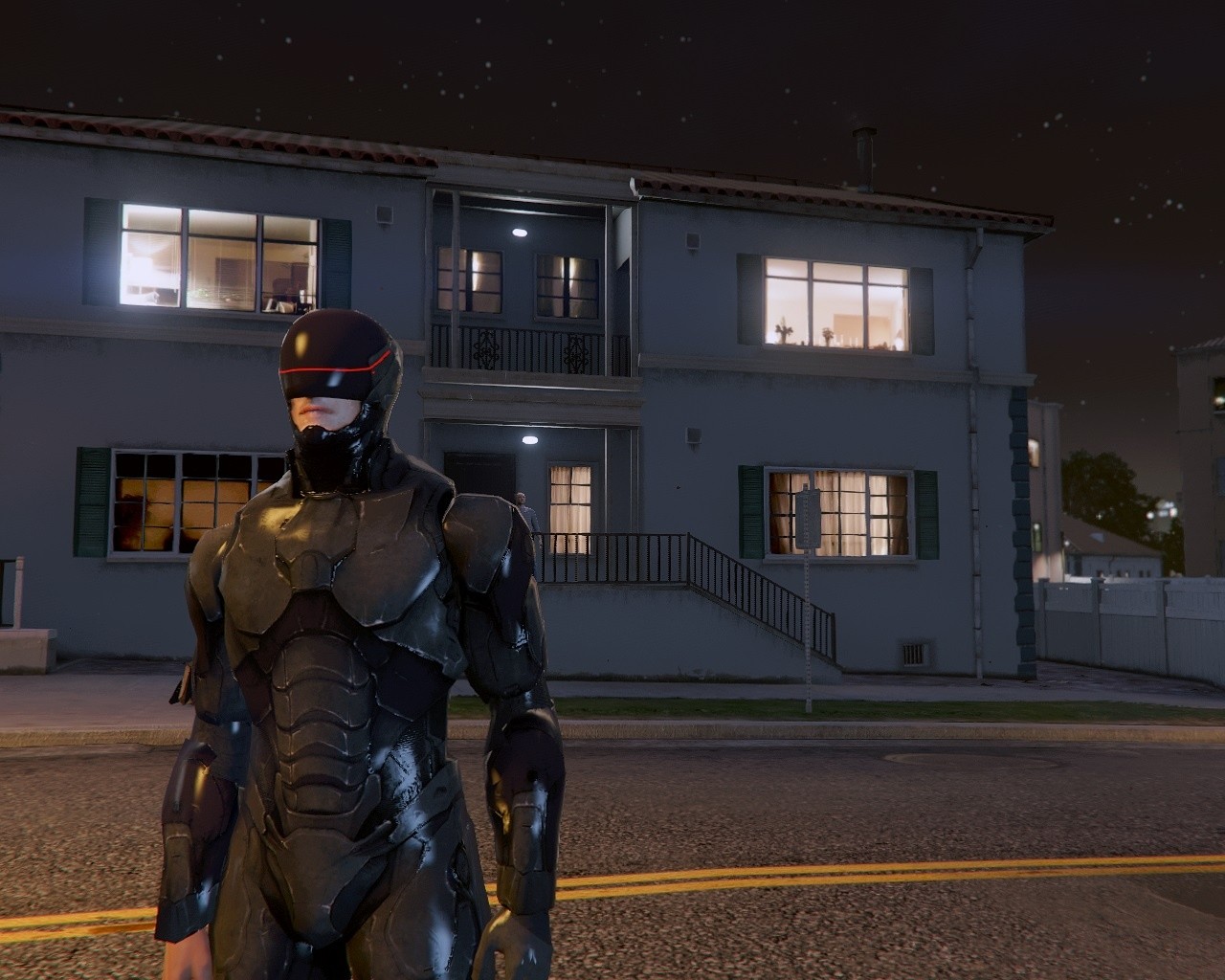 robocop black 2014 efeito metal gta v adr