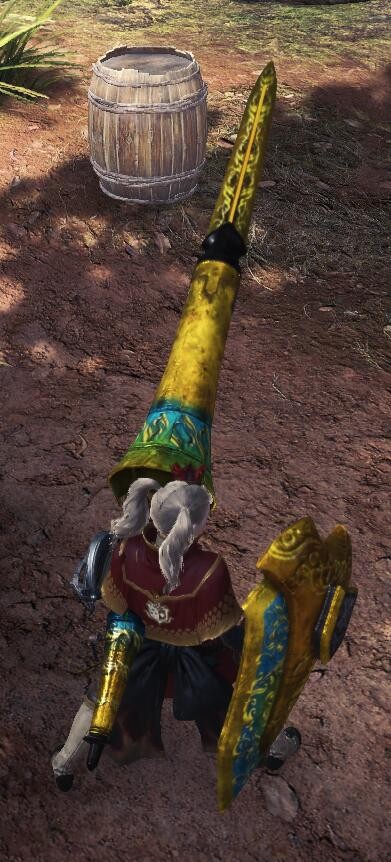 双天刀幻化mod-双天魔刃|自制凯罗弓模型mod|自制凯罗长枪模型mod