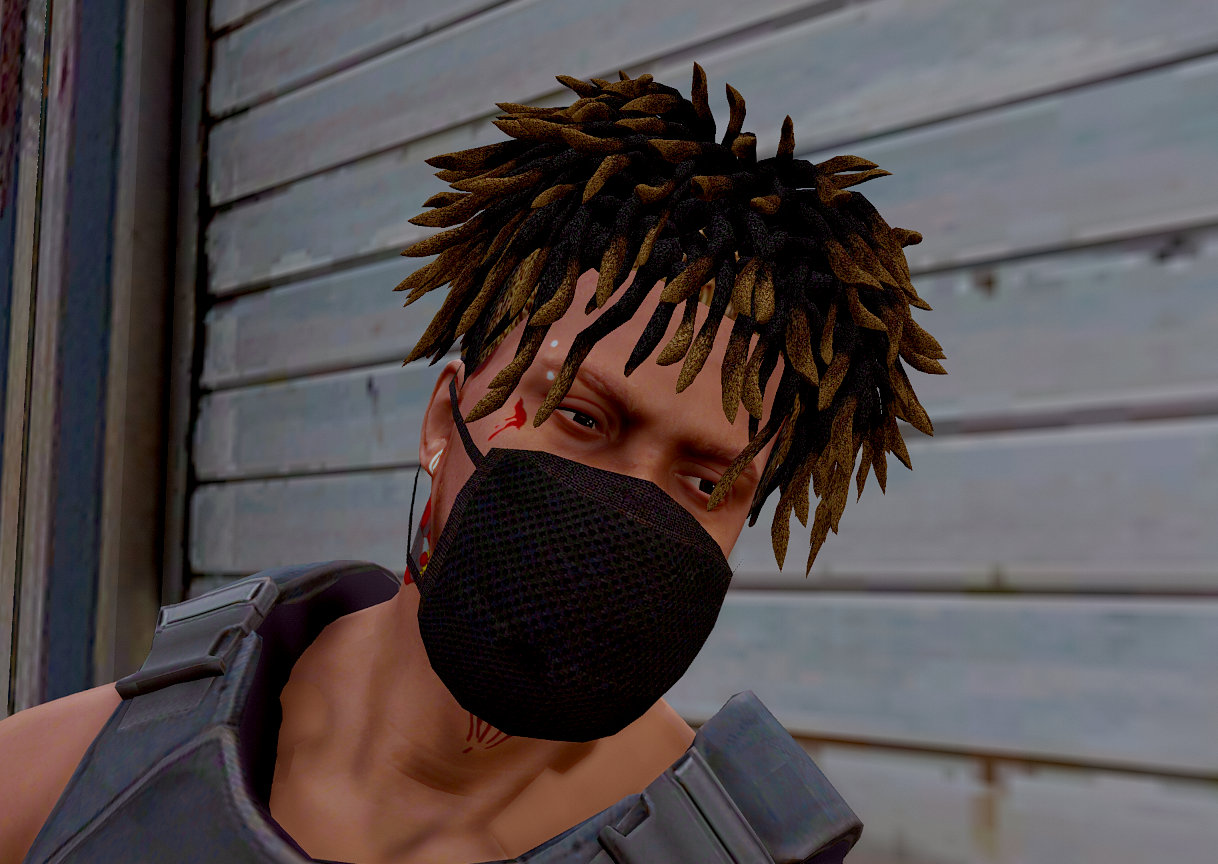 scarlxrd dreadlocks for franklin