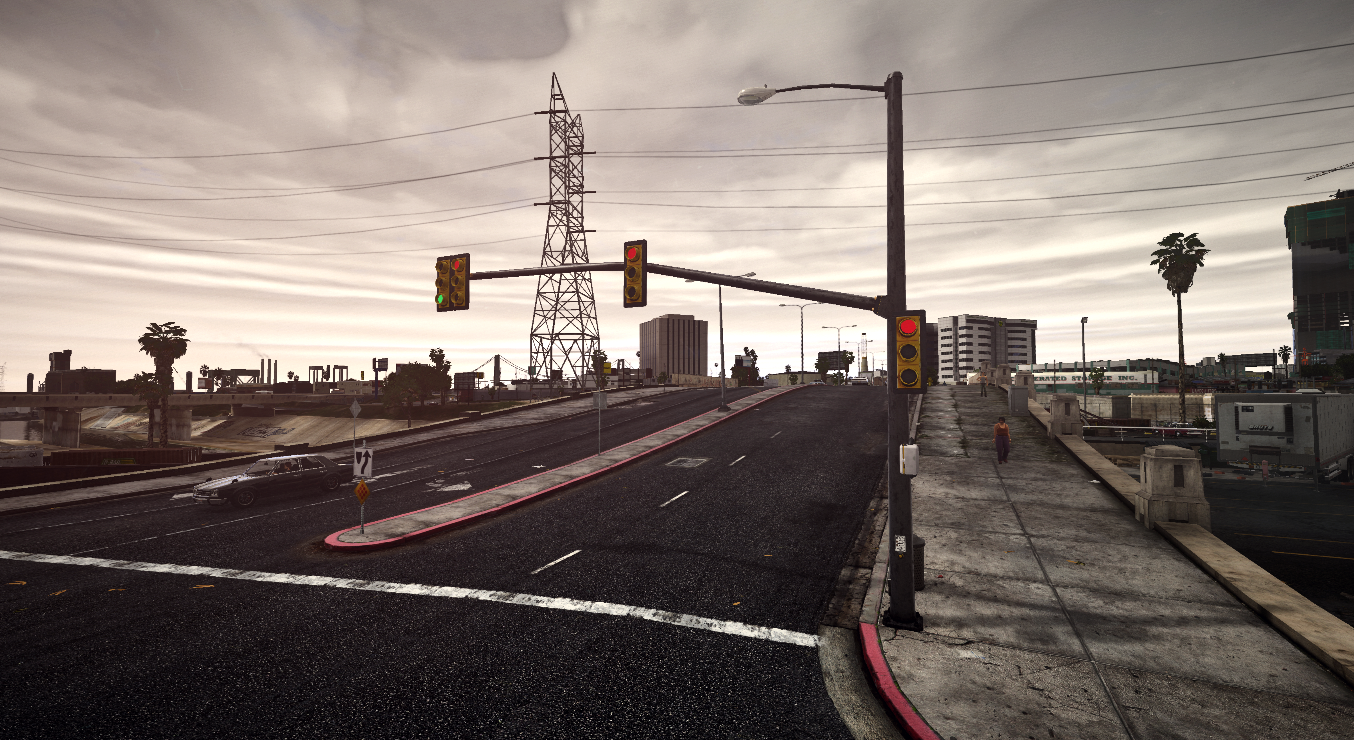 New Realistic Traffic Lights Hot Fix下载_V1.1版本_侠盗猎车手系列 Mod下载-3DM MOD站