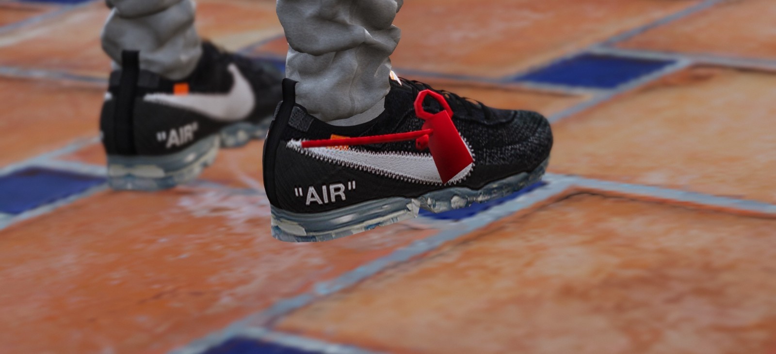 Virgil recently added the Off White x Air VaporMax Facebook