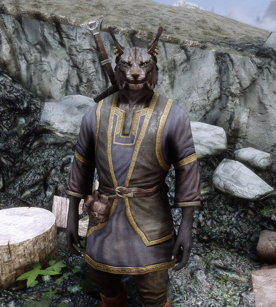 Bestial Beast Races SE - Argonians和Khajiit的肌肉身体变形和高度缩放下载_V1.0版本_上古卷轴5：重 ...
