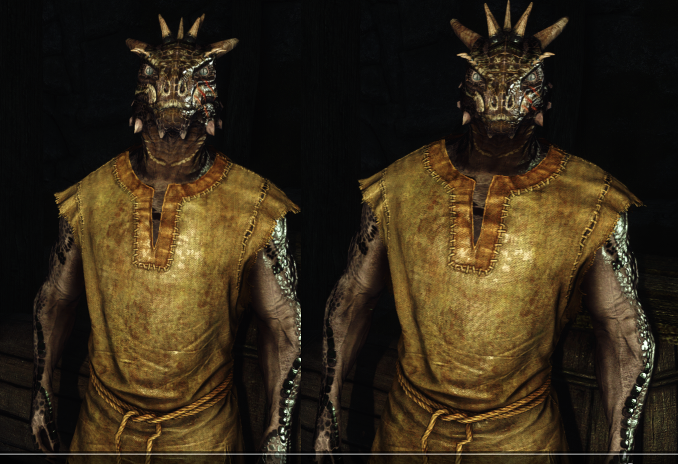 Bestial Beast Races SE - Argonians和Khajiit的肌肉身体变形和高度缩放下载_V1.0版本_上古卷轴5：重 ...