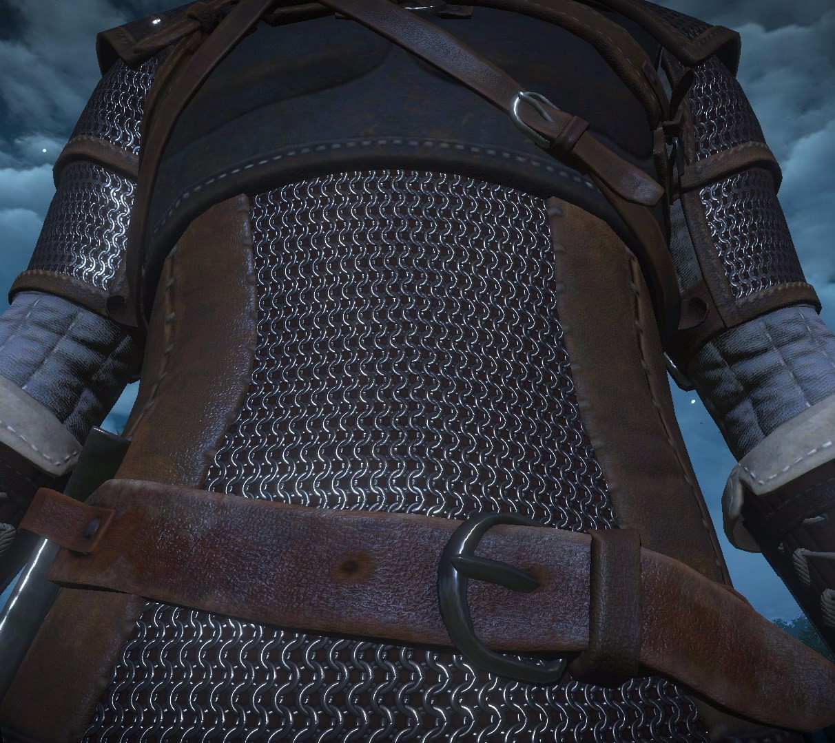 巫师3:狂猎 服装首饰 高清毒蛇铠甲的链甲 截图